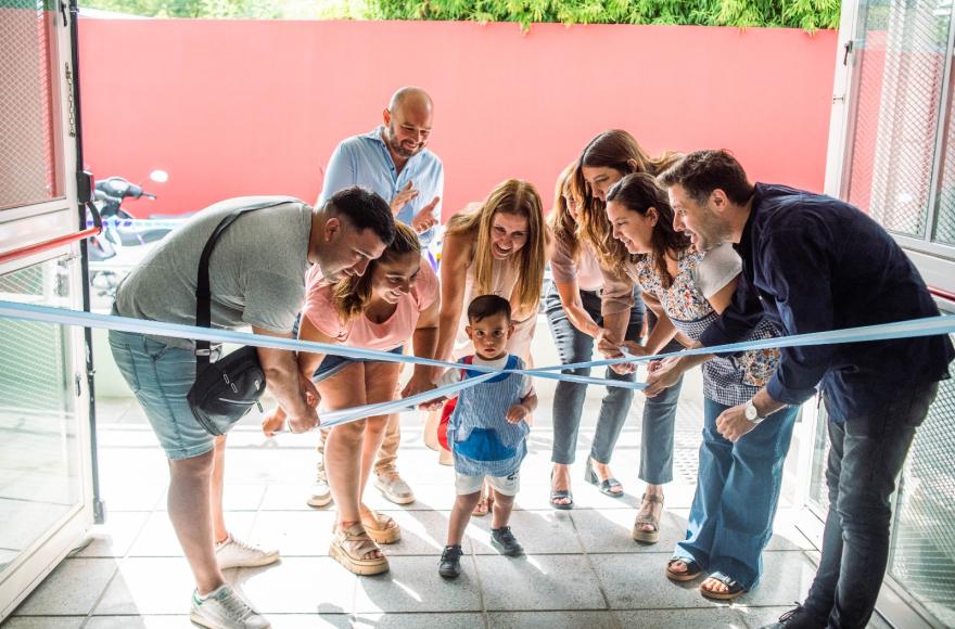 Reapertura del Jardín Maternal Nº 1 tras las obras de reconstrucción