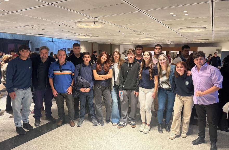 Los alumnos y alumnas de la institución tuvieron una destacada participación.