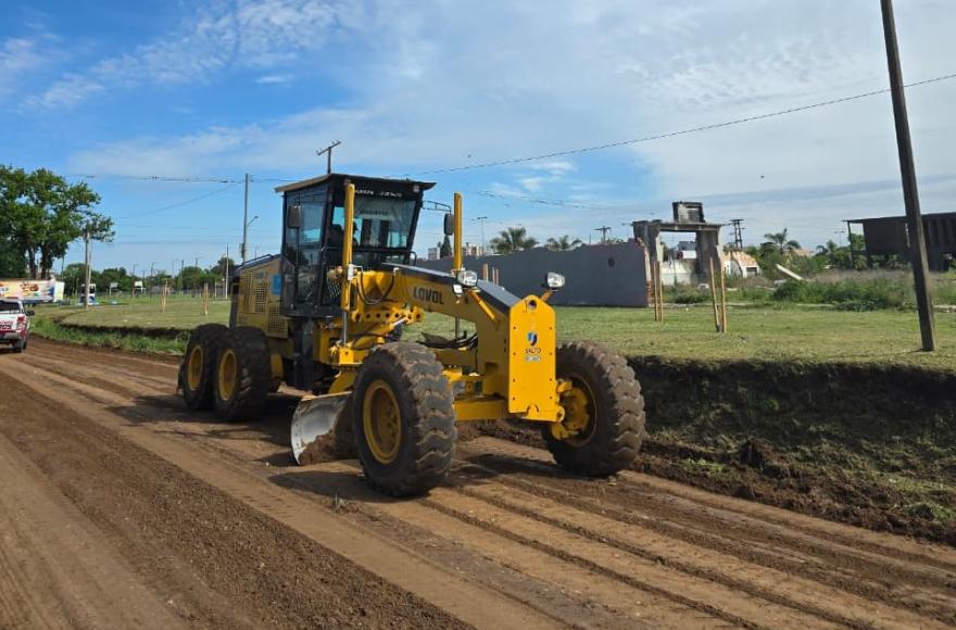 Avanzan los trabajos de mejoramiento en calle Colón y distintos sectores de la ciudad