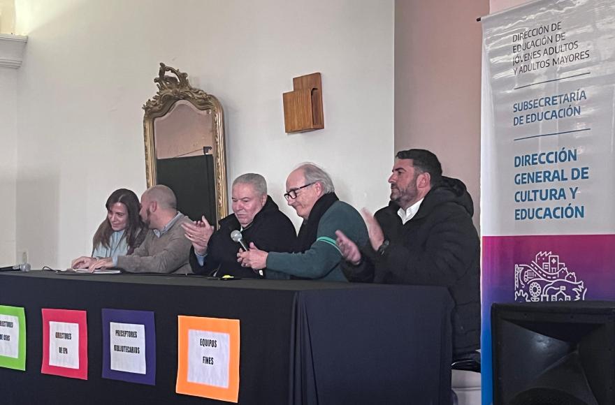 Alessandro participó de las Jornadas Interregionales “Más y mejores aprendizajes”