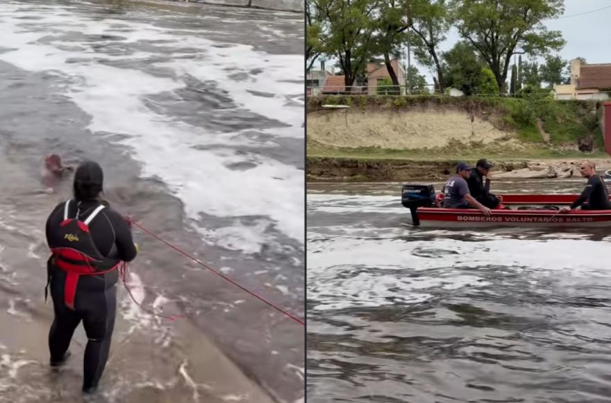 Labores de bomberos.
