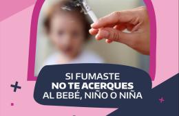 El peligro del tabaco para los niños va más allá del humo