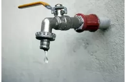 Baja presión de agua en diversos sectores de la ciudad