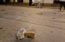 Lluvia de piedras y autos dañados: serios incidentes en la previa Compañía - Defensores