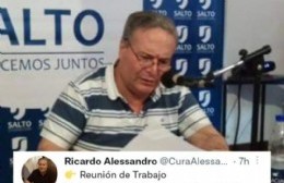 En medio del conflicto entre el campo y el Gobierno, Alessandro recibió a miembros de A.P.A.S