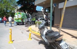 Dos accidentes en simultáneo: dejaron el saldo de tres heridos