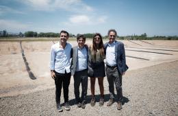 Kicillof inauguró la nueva celda sanitaria de la Planta de Residuos Sólidos Urbanos