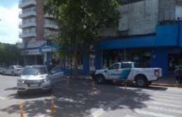 La esquina de Avenida Mitre y 9 de Julio, otra vez escenario de un accidente