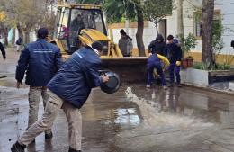 Inundaciones: comenzaron las tareas de limpieza en las zonas afectadas