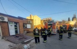 Incendio en una vivienda de Bóscolo y Las Heras