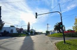 Habilitaron el sistema de semáforos en Yrigoyen y Catamarca