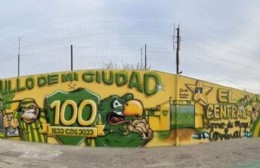 Se pintó en Salto el mural más grande de un club de la zona