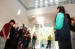 Encuentro juvenil en el Centro Cultural de Salto