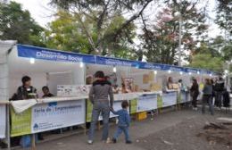 Feria emprendedora en Plaza San Martín
