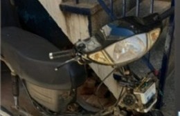 La Policía recuperó moto que había sido robada