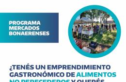 Convocatoria para emprendedores gastronómicos locales
