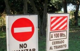 Cierres al tránsito vehicular por obras de Servicios Sanitarios