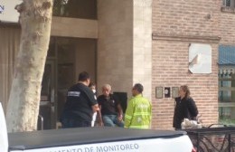 Un hombre fue trasladado al hospital tras caerse de su bicicleta