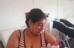 Nara Galván se convirtió en la primera bebé del 2023 en Salto