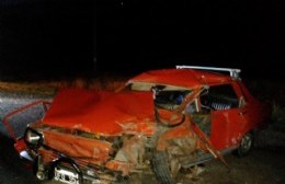 Violenta colisión en Ruta 191: tres personas heridas