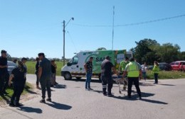 Dos personas trasladadas al hospital tras choque entre motos