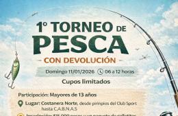 Torneo de pesca con devolución