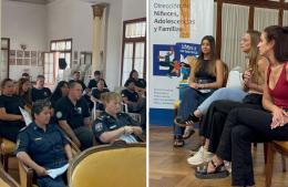 La Dirección de Niñeces, Adolescencias y Familias capacitó a personal de fuerzas de seguridad