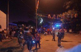 Festejos de Carnaval en Barrio Retiro