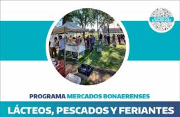 Mercados Bonaerenses lleva lácteos, pescados y sabores locales a la mesa de los vecinos