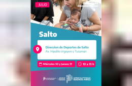 Nuevo operativo de documentación en Salto
