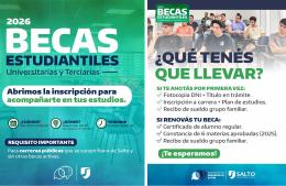 Se abre la inscripción para las becas estudiantiles 2026