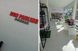 Don Paulino Bombas inauguró su nuevo local