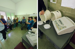 Nuevo equipamiento para el Servicio de Kinesiología del Hospital Municipal