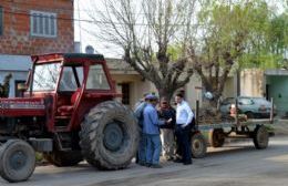 Continúan las tareas de bacheo