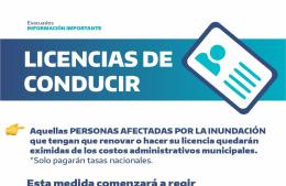 Información importante sobre licencias de conducir