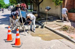 El plan de recuperación de veredas suma un nuevo frente de obra