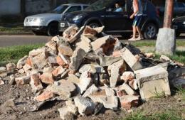 Informan sobre el manejo de residuos de poda y obras en la ciudad