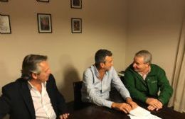 El intendente se reunió con Randazzo