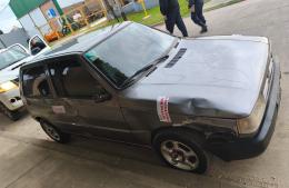 Retienen auto chocado y dos motos por alcoholemia positiva