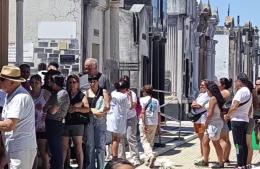 Cientos de fieles rindieron homenaje a Pancho Sierra