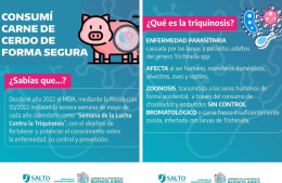 Advierten sobre el riesgo de triquinosis en faenas particulares