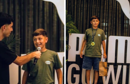 Bautista Precone se consagró ganador en los premios al fútbol formativo de AFA