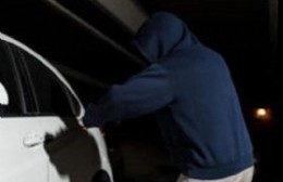 Rompieron la puerta de un auto y se llevaron un celular