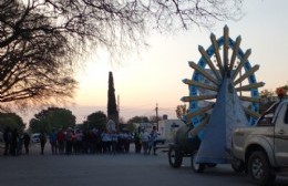 Fieles que peregrinan a la Basílica de Luján descansaron en Salto