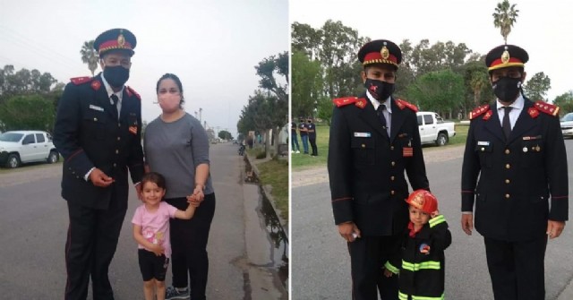 Bomberos Voluntarios de Inés Indart celebraron su 38 aniversario con ascensos y reconocimientos