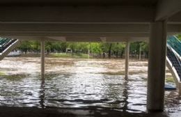 Continúa el alerta amarilla por el desborde del río Salto