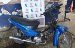 Recuperan motocicleta que había sido robada