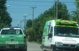 Hombre herido tras un accidente doméstico mientras almorzaba