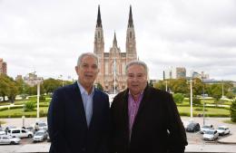 Alessandro se reunió con el intendente de La Plata