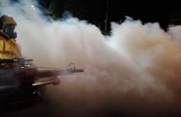 Continúa la fumigación en distintas zonas de la ciudad